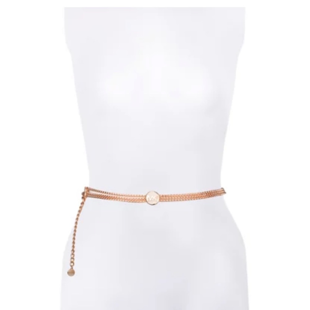 Michael Kors Gold Chain Belt